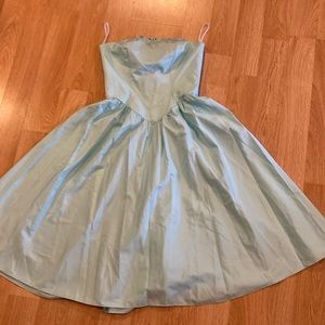 Vintage Dance-Allure Homecoming dress light blue